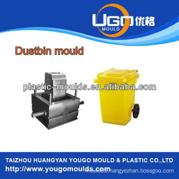 garbage bin moulds/dustbin bin mould supplier in Taizhou used in plastic moulding machine